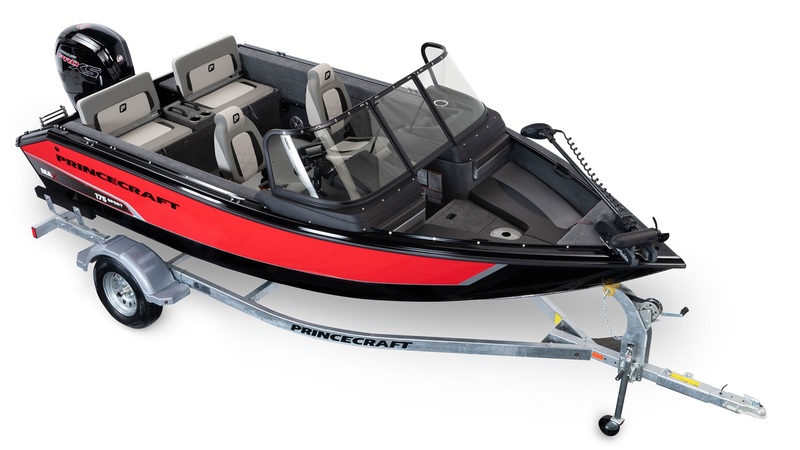 2026 Princecraft Sport 175 Max (Black/Red)